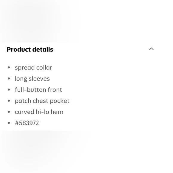 Linen-Blend Loose Button-Down Shirt XXL - Picture 13 of 14